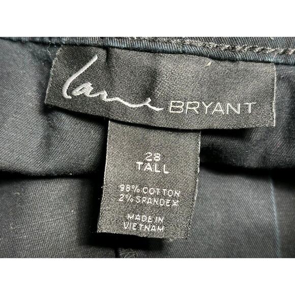 Lane Bryant Jeans Womens Size 28 Tall Black Gray Straight Comfort Stretch - Picture 4 of 8